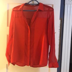 Red blouse from the limited